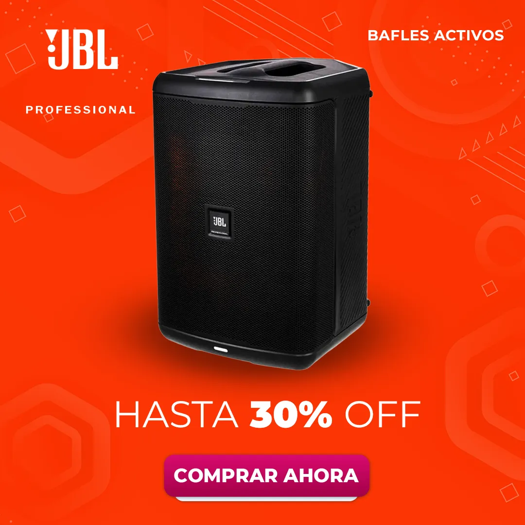 Bafles JBL 30%